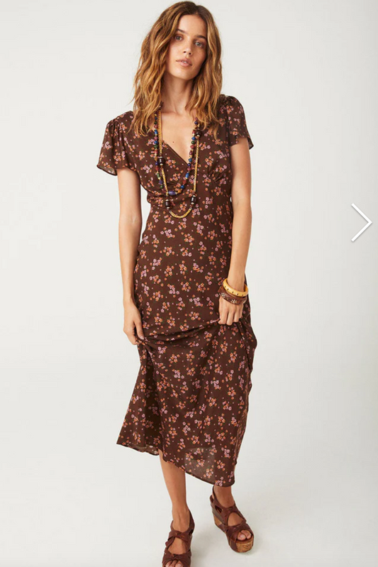 Melody Bias Maxi Dress