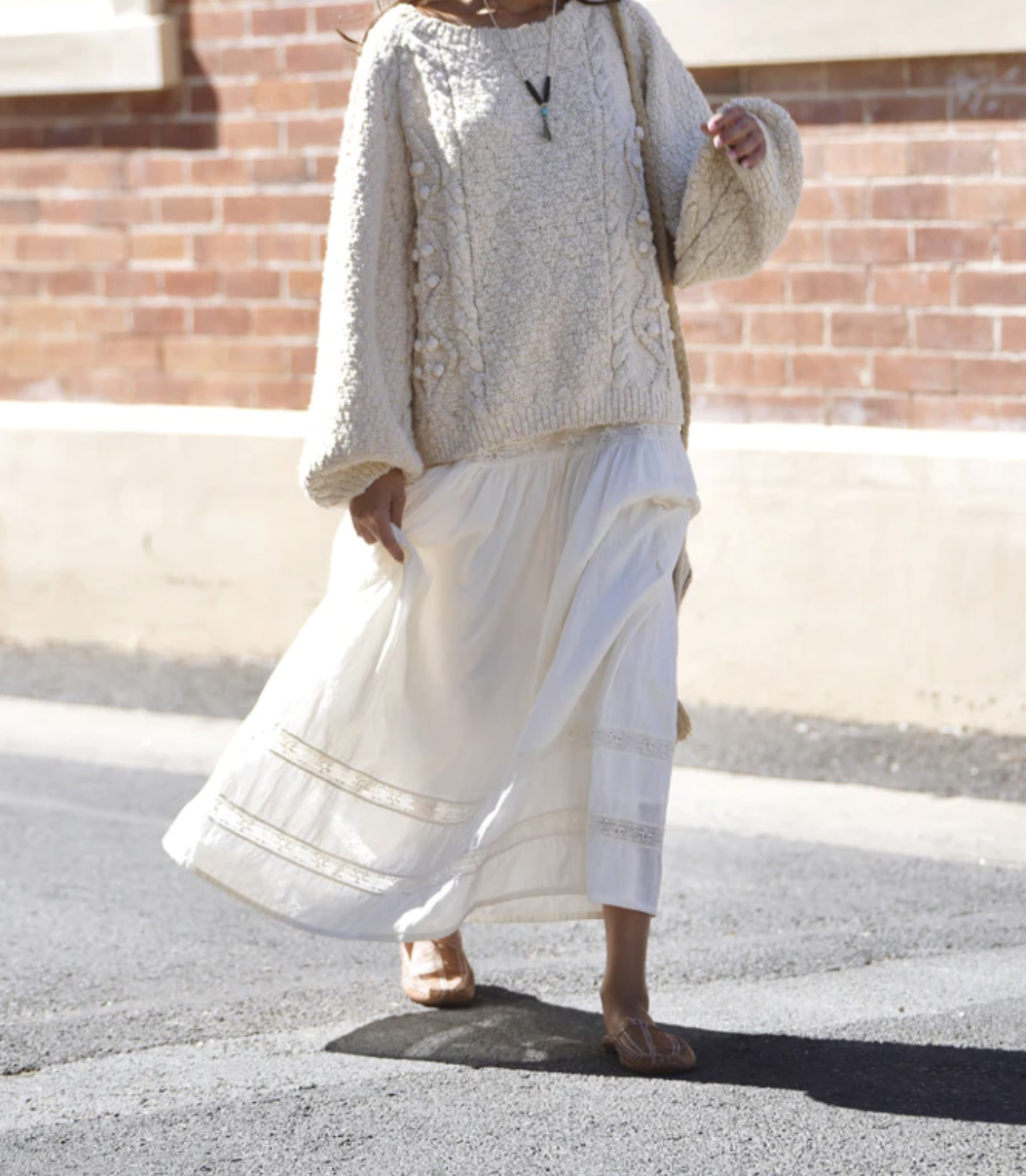 Golden Brown- Touching Souls Skirt
