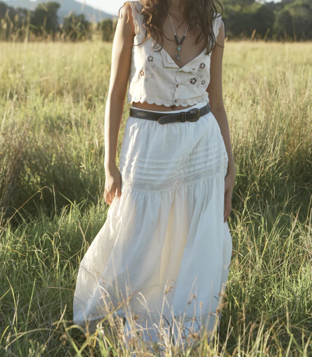 Golden Brown- Touching Souls Skirt