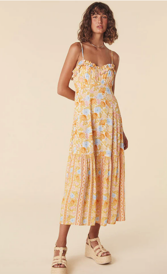 Spell Designs- Enchanted Wood Strappy Maxi Dress
