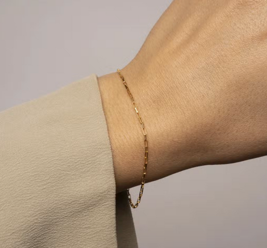 ROSE GYPSY- Thin Box Bracelet