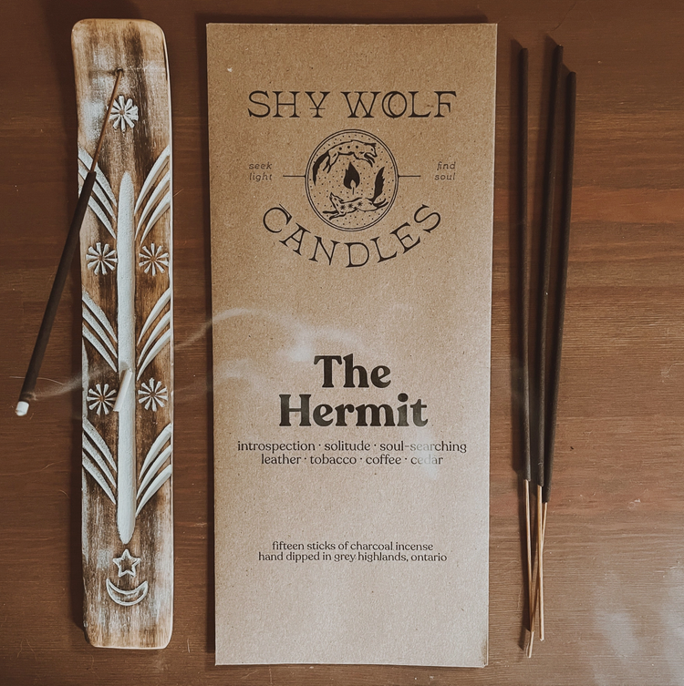 Shy Wolf Candles- Incense