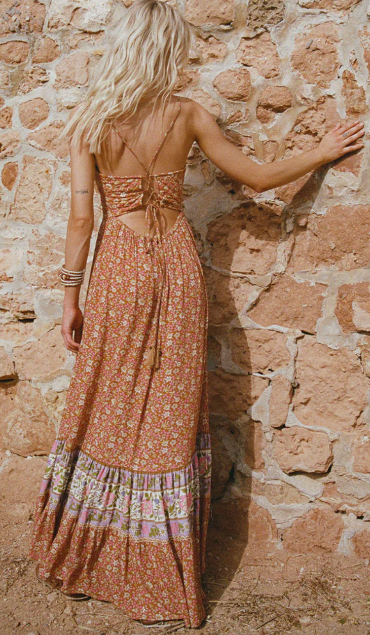 Spell Designs - Sienna Strappy Maxi Dress