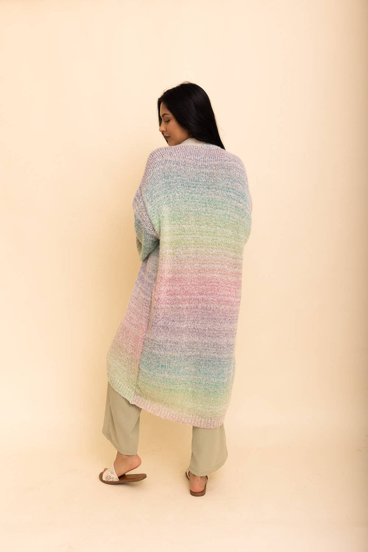 Soft Ombre Longline Cardigan 🎀