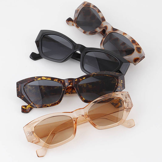Geometric Cateye Sunglasses