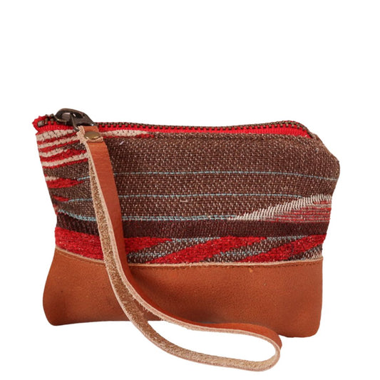Katama Coin Pouch in Brown Leather
