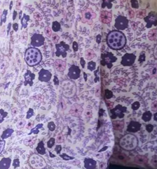 Pushkar Printed Blouse Violet