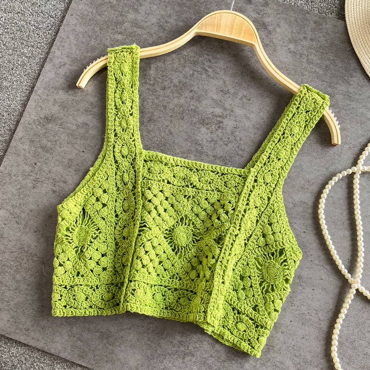 Crosa - Handmade Vintage Crochet Design Camisole