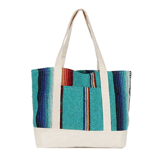 Beach Tote in Texas Turquoise