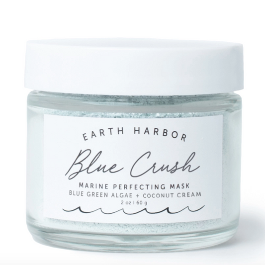 Earth Harbor Naturals- Marine Mask : Blue Green Algae and Coconut Cream