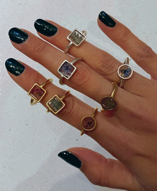 Jasmine jewels ring- small