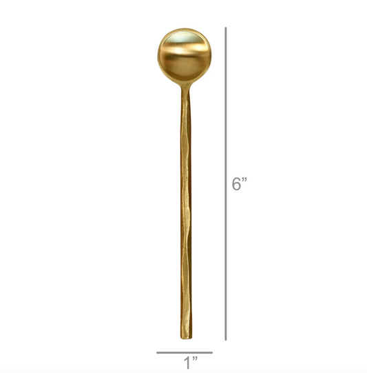 Homart- Brass Miro Long Spoon
