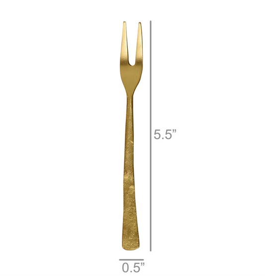 Homart- Brass Cocktail Fork
