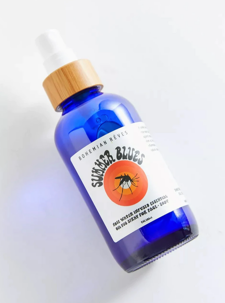 Bohemian Reves- Summer Blues Insect Repellant Bug Spray Natural