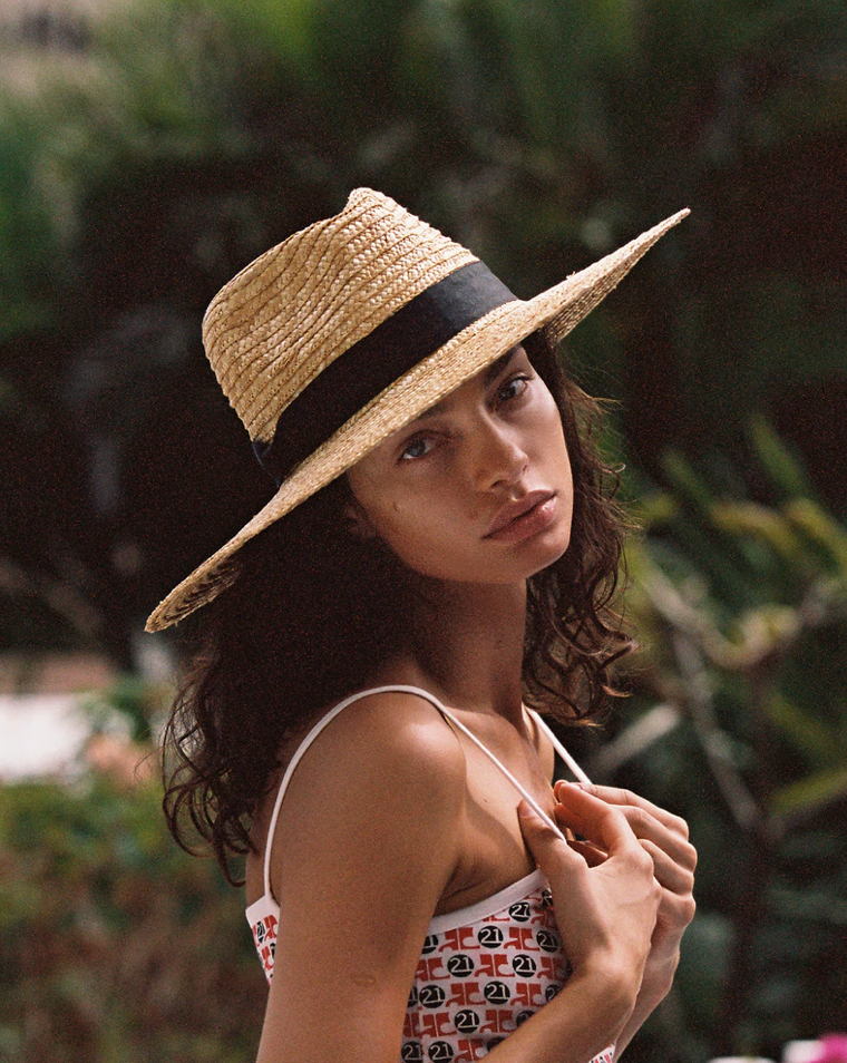 Wide Brim Hat Palma Boater Lack Of Color Lack Of Color Palma Wide