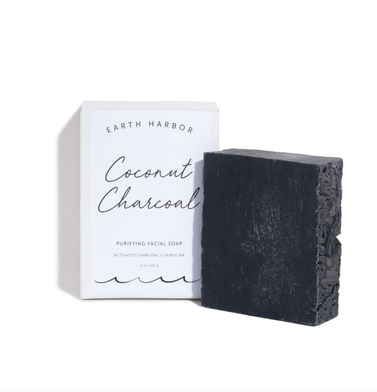 Earth Harbor Naturals- Facial Soap- Coconut Charcoal