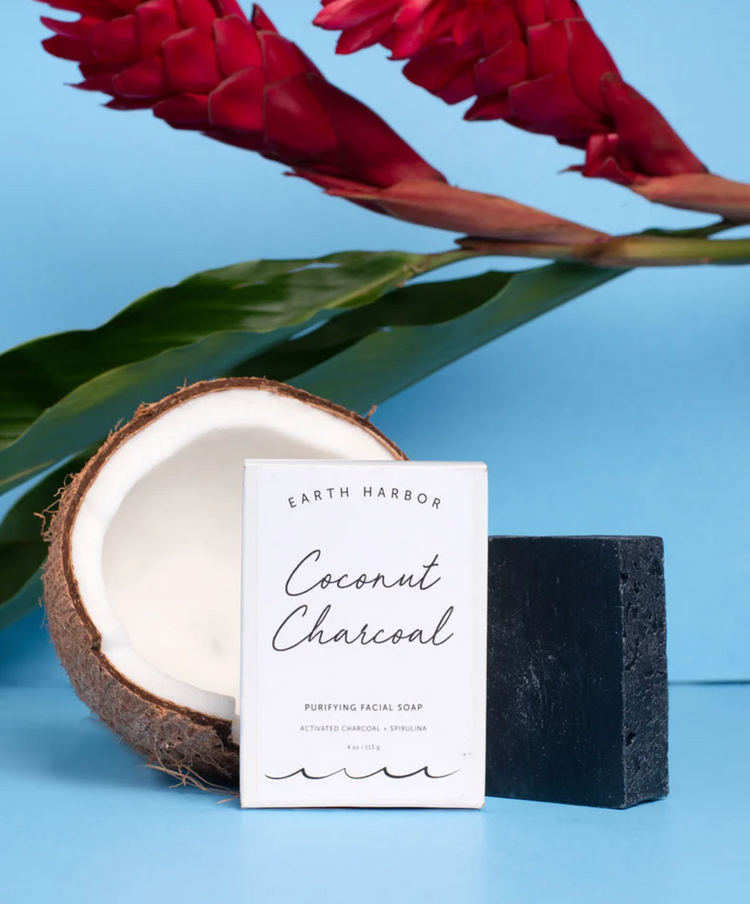 Earth Harbor Naturals- Facial Soap- Coconut Charcoal