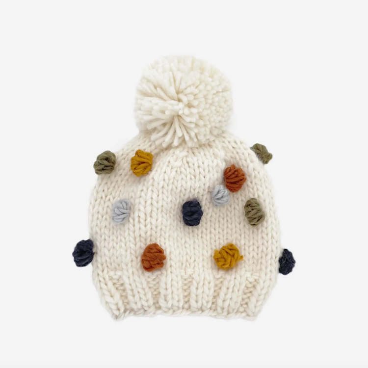 Blueberry Hill- Beanie with Ball
