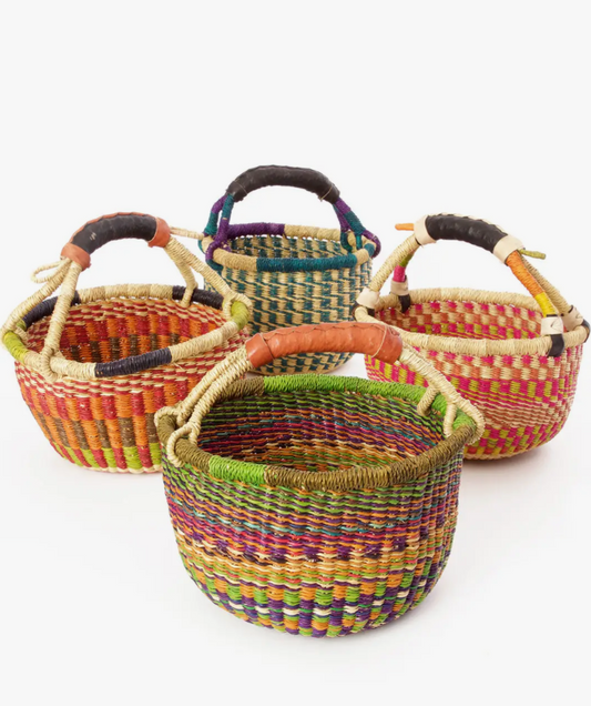 Swahili African Modern- Baby Bolga Basket
